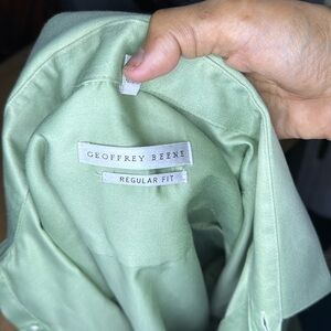 Full button-down dress shirt, long sleeve